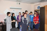 Школьники Усть-Кана в ГАГУ