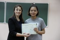 Китайские студенты закончили обучение на курсах русского языка как иностранного