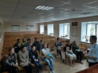 Студенты ЭЮФ посетили МВД