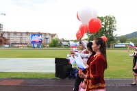 Парад Дружбы народов, посвященный празднованию Дня России