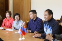 Встреча с монгольскими коллегами