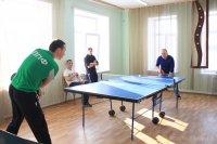 Соревнования по настольному теннису среди сотрудников и преподавателей (13.02.2018)