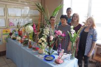 Выставка икебаны «Цветочный калейдоскоп» (апрель 2018)