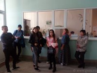 Студенты ФМИТИ на часе куратора в Национальной библиотеке им. М.В. Чевалкова (03.09.2018)
