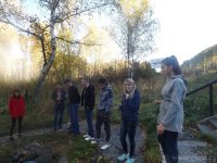 2018 - Сентябрь - Поездка студентов 236 группы ЕГФ на Камышлинский водопад (28.09.2018)