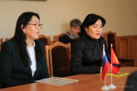Рабочая встреча с коллегами Монгольского национального университета (29.10.2018)