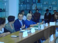 В ГАГУ состоялся круглый стол с участием судей и представителей следственной части МВД по Республике Алтай (23.11.2018)