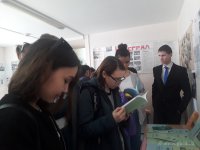 Студенты ФАТ на юбилейной выставке ФМИТИ (02.04.2019)