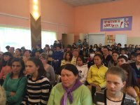 Представители ГАГУ на родительском собрании в Шебалинском районе (16.05.2019)