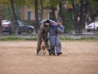 Показательные выступления студентов-кинологов Аграрного колледжа  для школьников