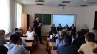 Встреча студентов ГАГУ с сотрудниками полиции МВД по РА (21.09.2022)